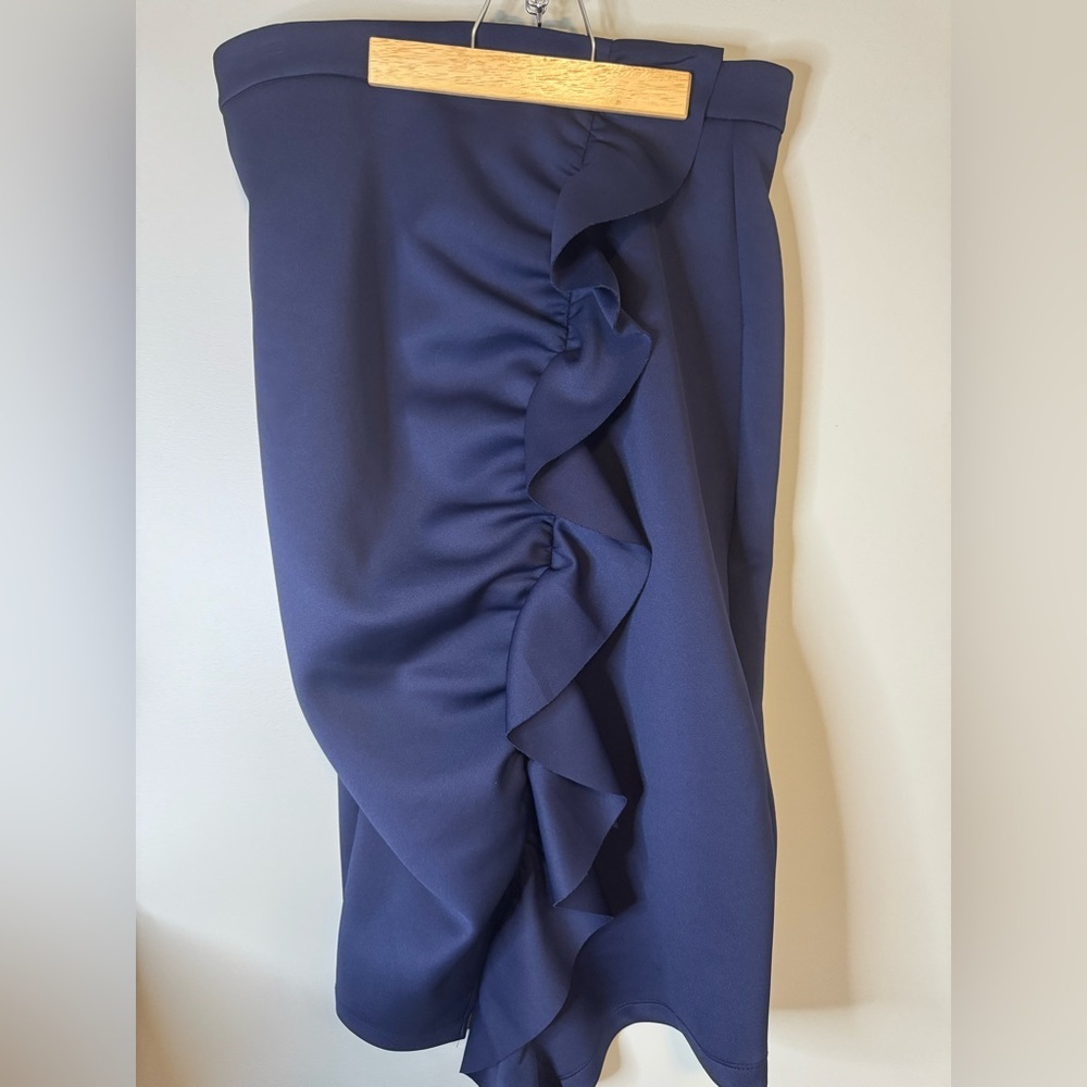 Asos Ruffle Pencil Skirt - Picture 2 of 3